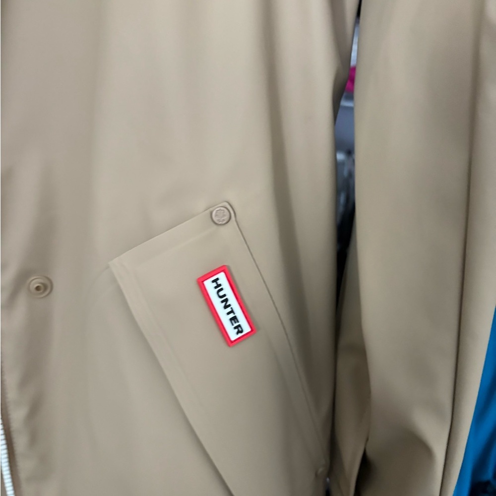 Hunter Acacia Rubberized Rain Jacket NWT - Picture 5 of 6